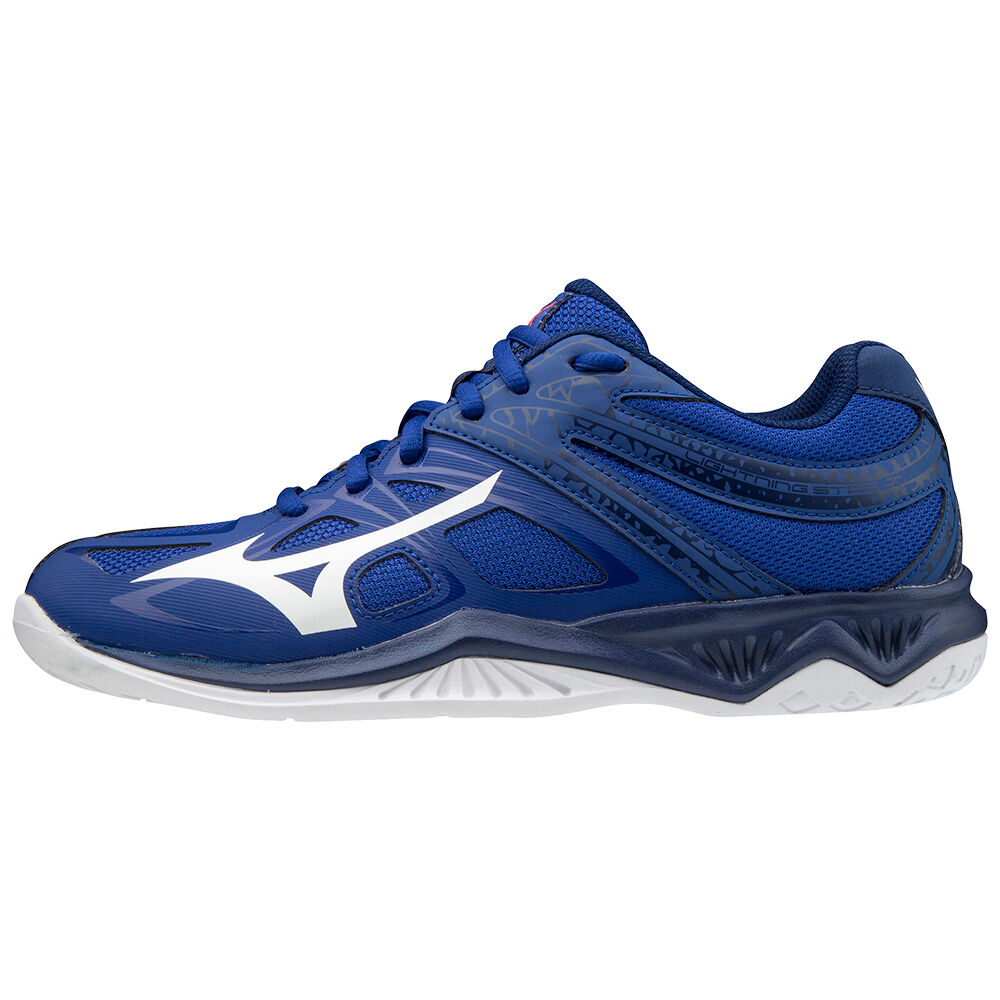 Zapatillas Voleibol Mizuno Lightning Star Z5 Hombre Azules/Blancas/Rosas España SZBX-42706